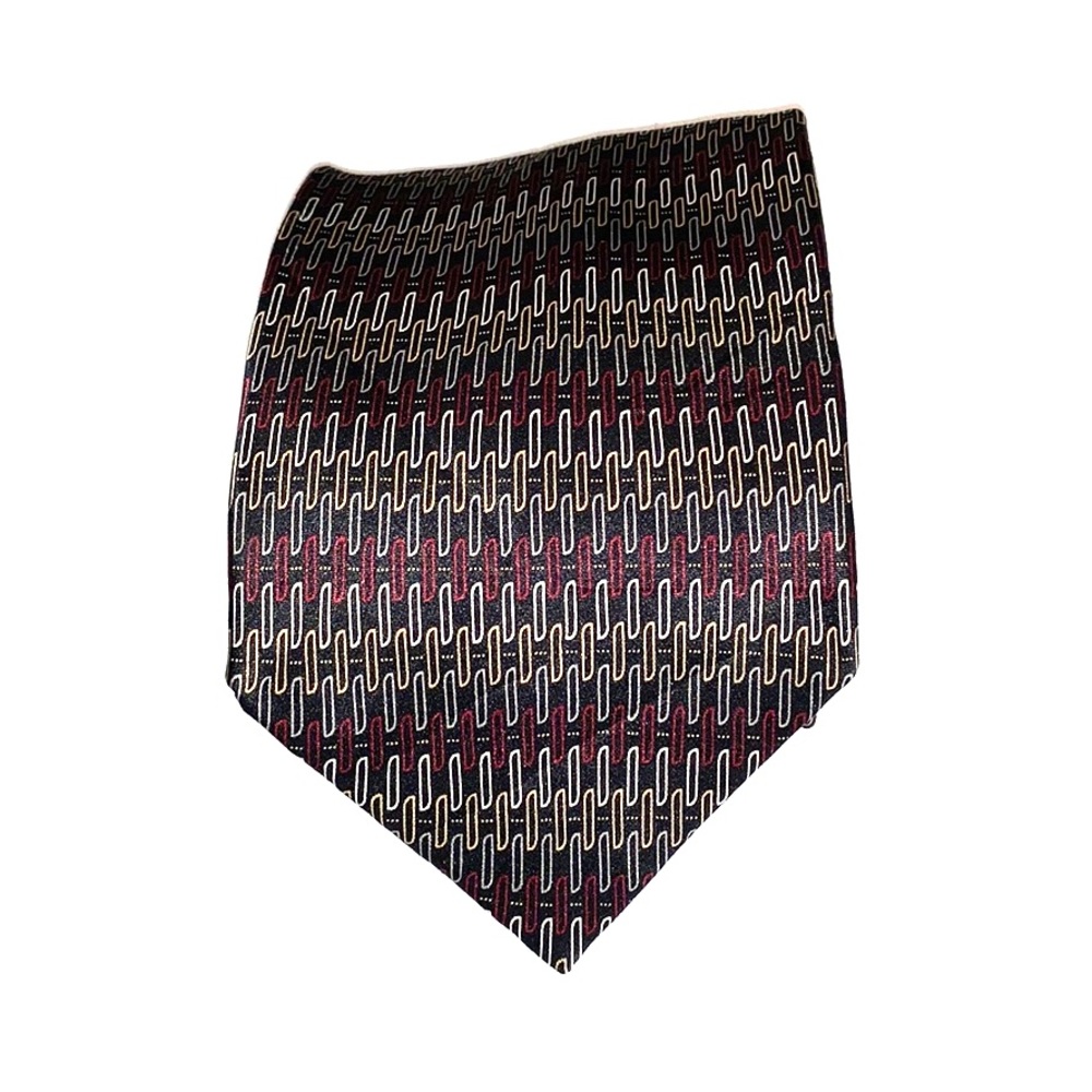 Alexander Julian Patterned Silk Tie NWOT